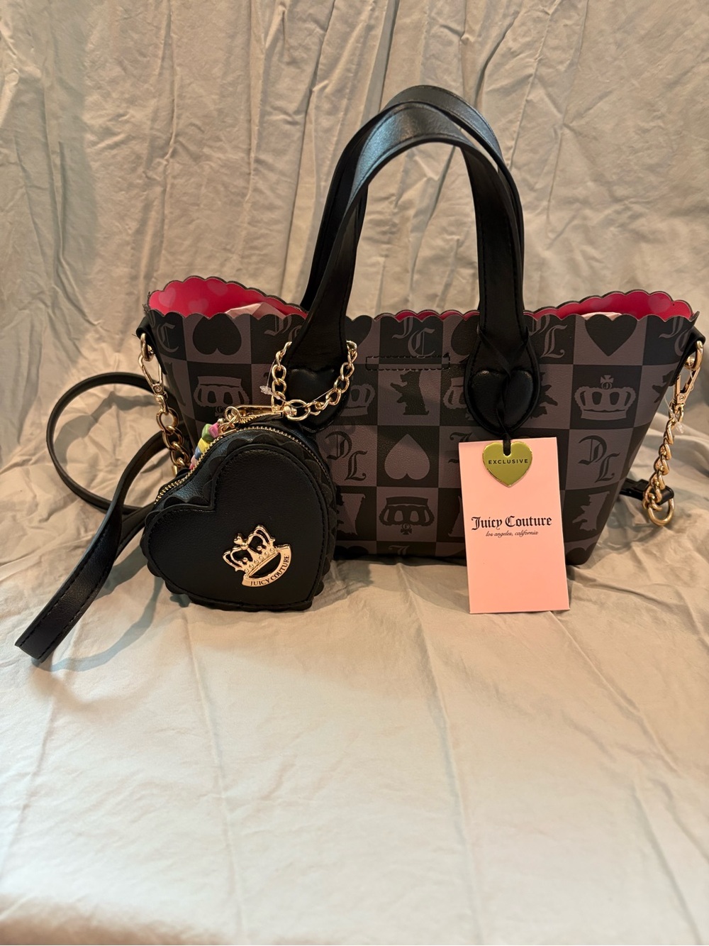 Juicy Couture Sweet Break Time Mini Bag with Coin Purse